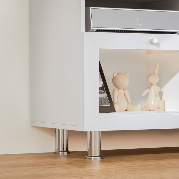Helios Soho Small TV Unit - White