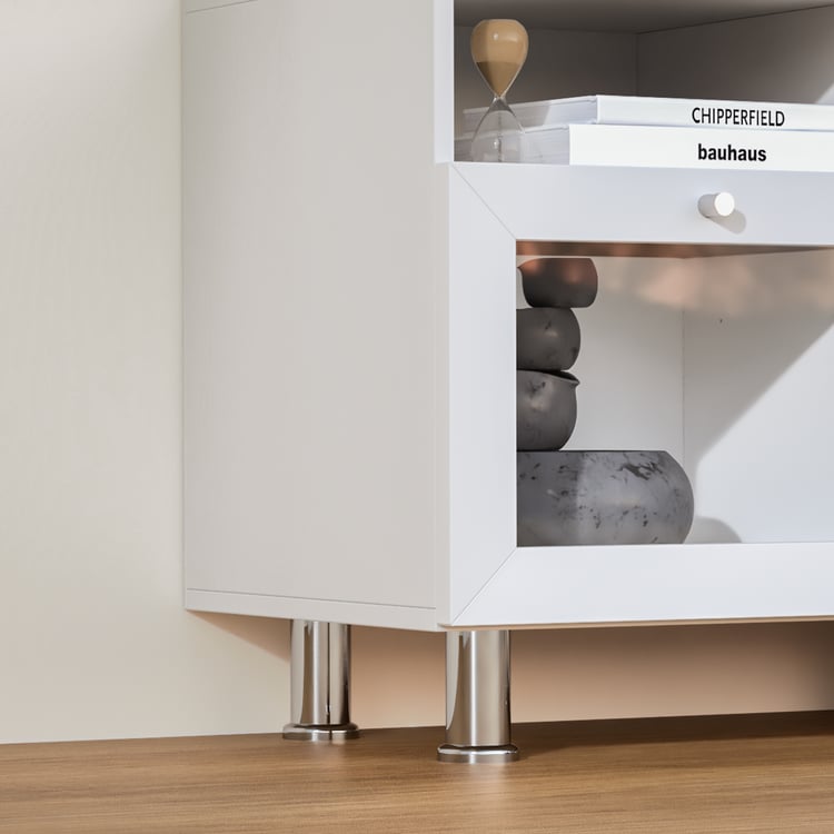 Helios Soho Small TV Unit - White