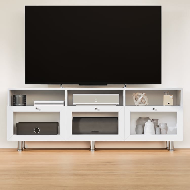 Helios Soho Medium TV Unit - White