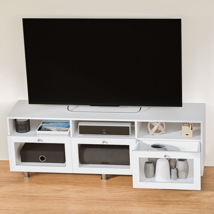 Helios Soho Medium TV Unit - White