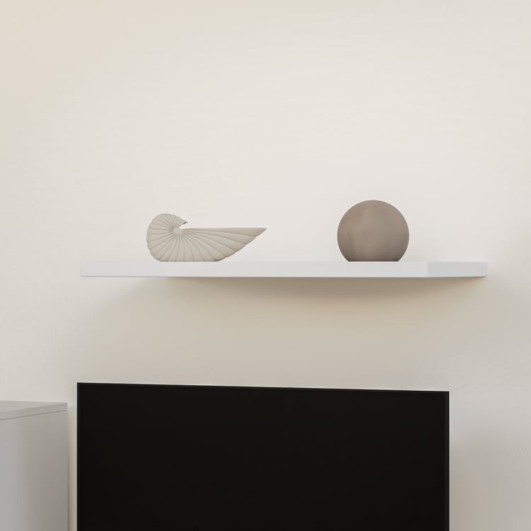 Soho Medium TV Unit with Multipurpose Case and Cabinet - White