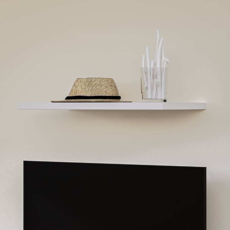 Soho Small TV Unit with Open Shelf - White