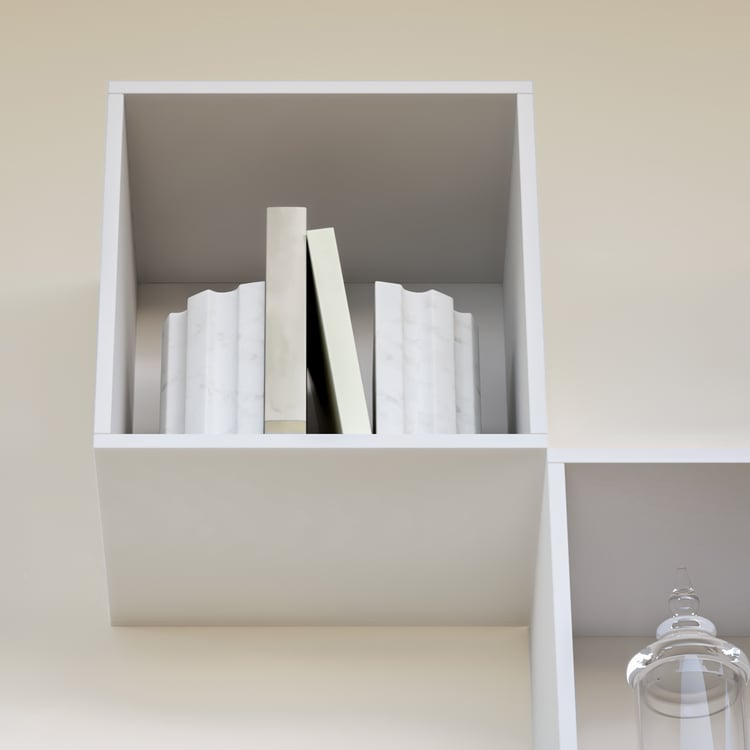 Soho Set of 3 Cube Wall Shelves - White