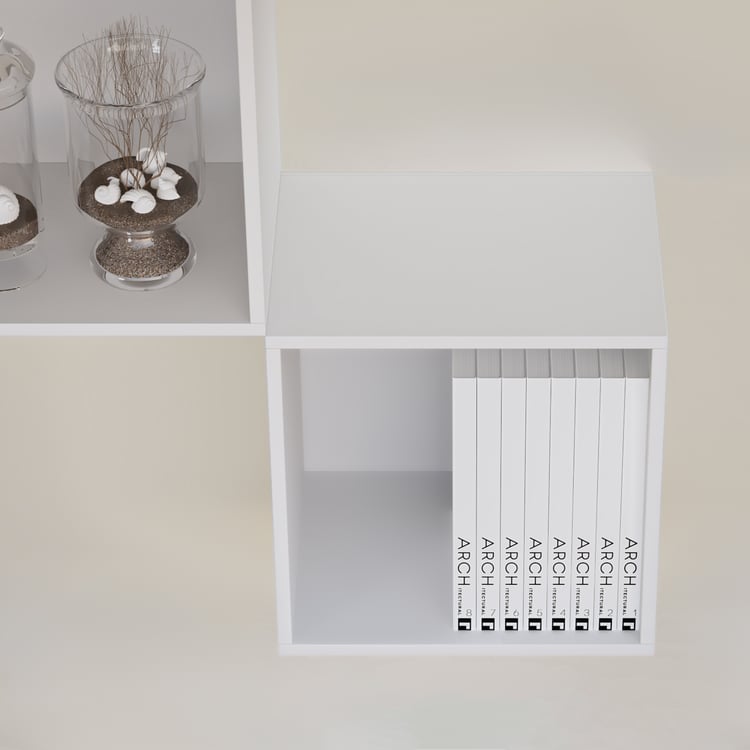 Soho Set of 3 Cube Wall Shelves - White