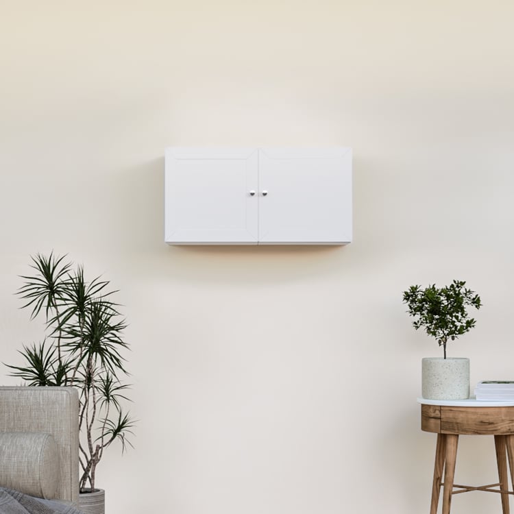 Soho Set of 2 Cube Wall Cabinets - White