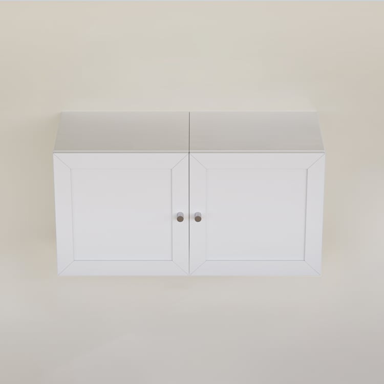 Soho Set of 2 Cube Wall Cabinets - White