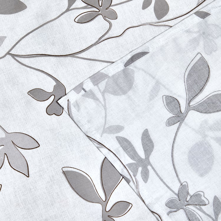 Ezra York Cotton 144TC Printed 3Pcs Queen Bedsheet Set