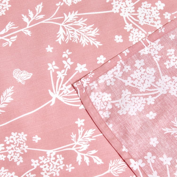 Ezra Silvertree Cotton 144TC Printed 3Pcs Queen Bedsheet Set