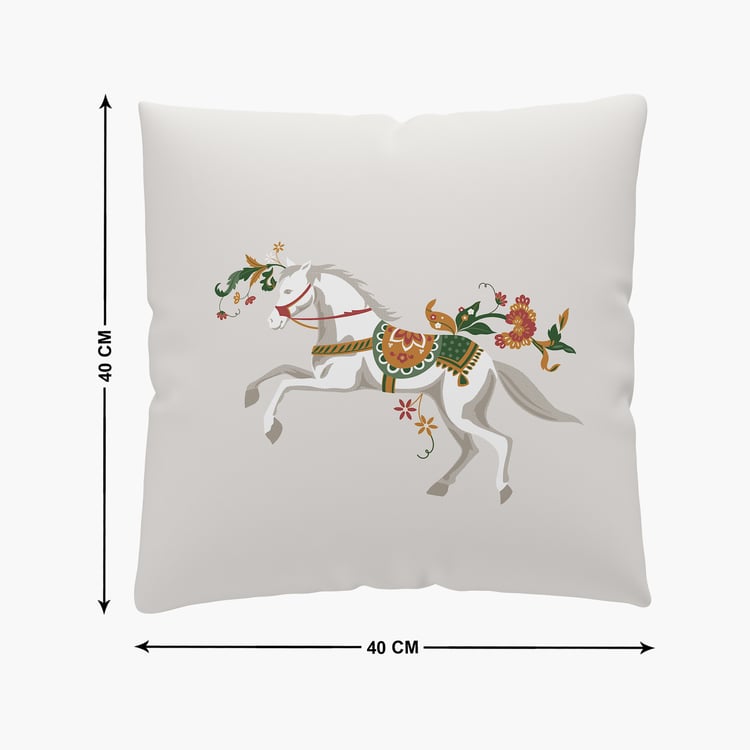 Vera Caballo Set of 5 Printed Cushion Covers - 40x40cm