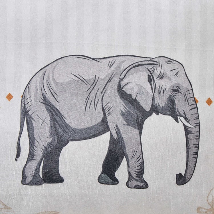 Vera Elephas Set of 5 Printed Cushion Covers - 40x40cm