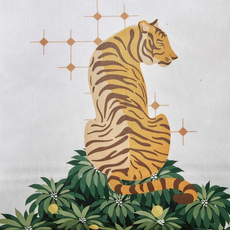 Vera Panther Set of 5 Printed Cushion Covers - 40x40cm