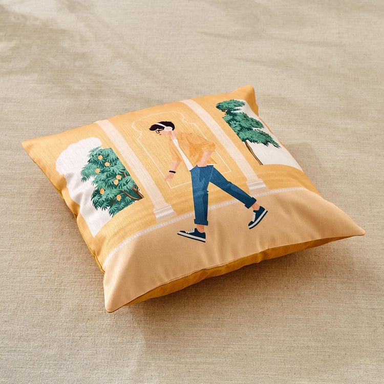 Vera Set of 5 Printed Cushion Covers - 40x40cm