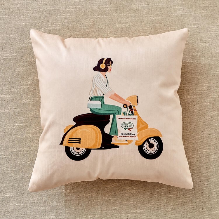 Vera Set of 5 Printed Cushion Covers - 40x40cm