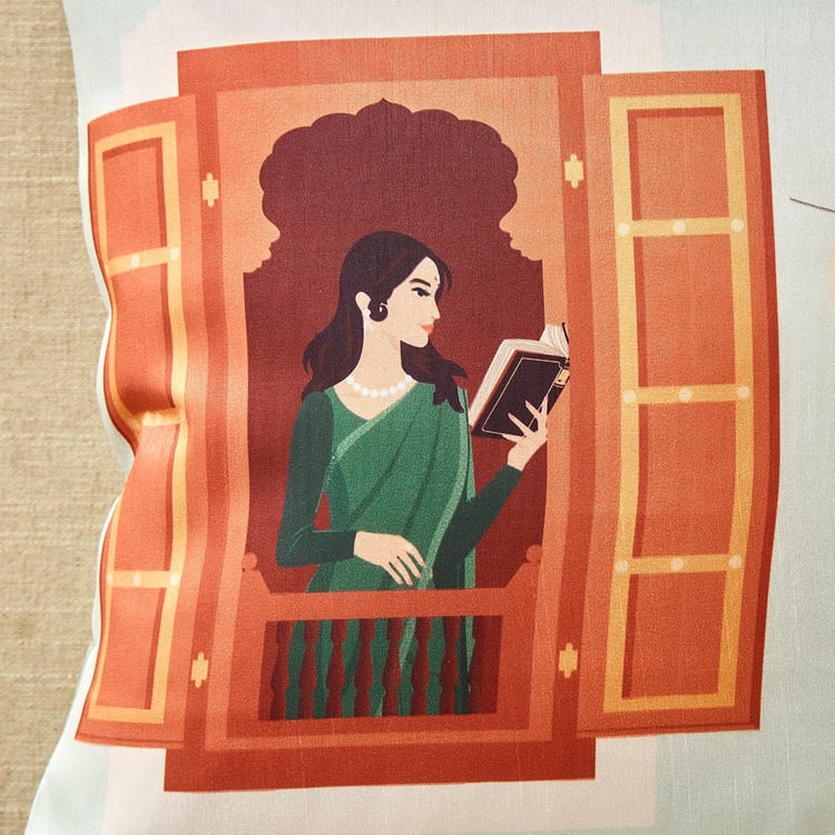 Vera Little Things Set of 5 Printed Cushion Covers - 40x40cm