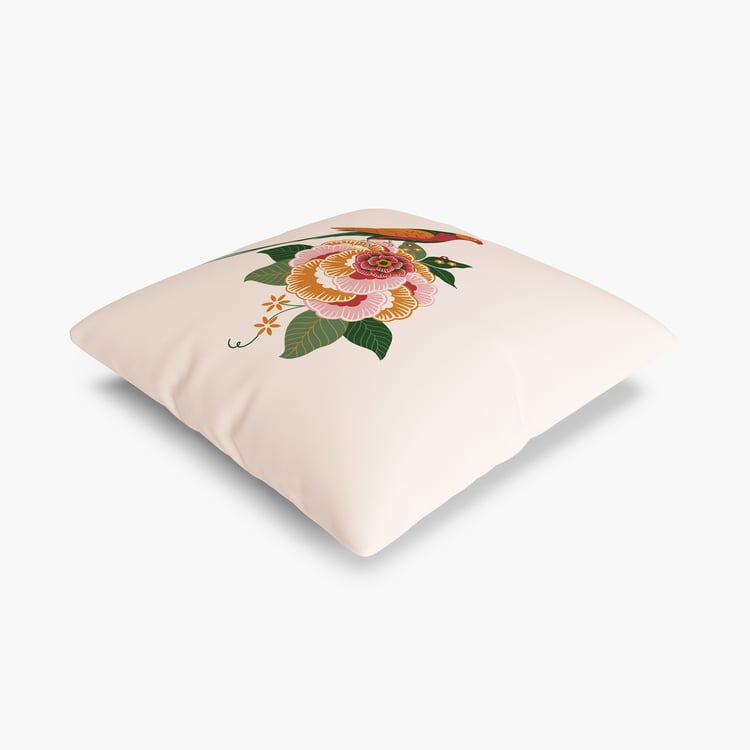 Vera Macaw Set of 5 Printed Cushion Covers - 40x40cm
