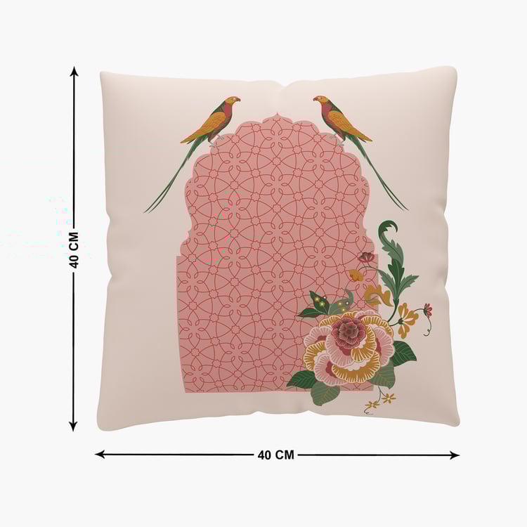 Vera Macaw Set of 5 Printed Cushion Covers - 40x40cm