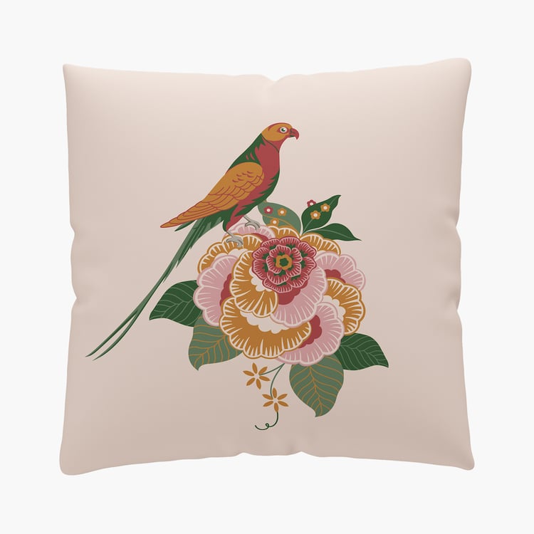 Vera Macaw Set of 5 Printed Cushion Covers - 40x40cm