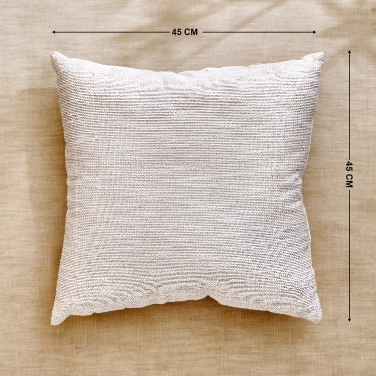Evoke Glitterflex Woven Filled Cushion - 45x45cm