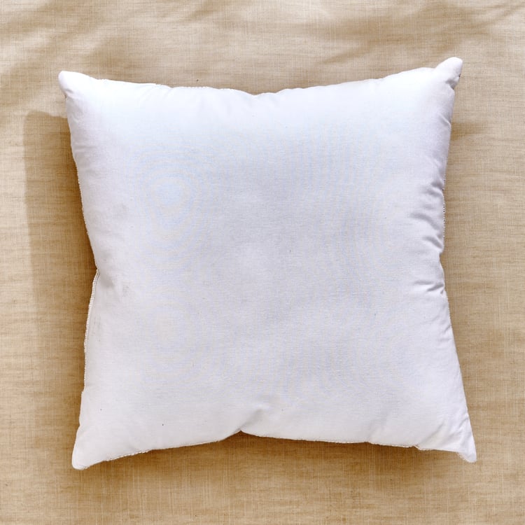 Evoke Glitterflex Woven Filled Cushion - 45x45cm