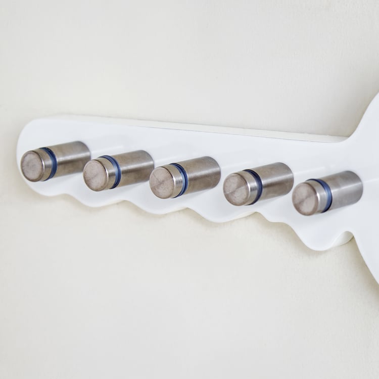 Lock Wall Key Holder - White