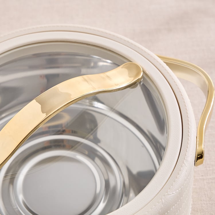 Auri Glazic Set of 2 Steel Casserole Set
