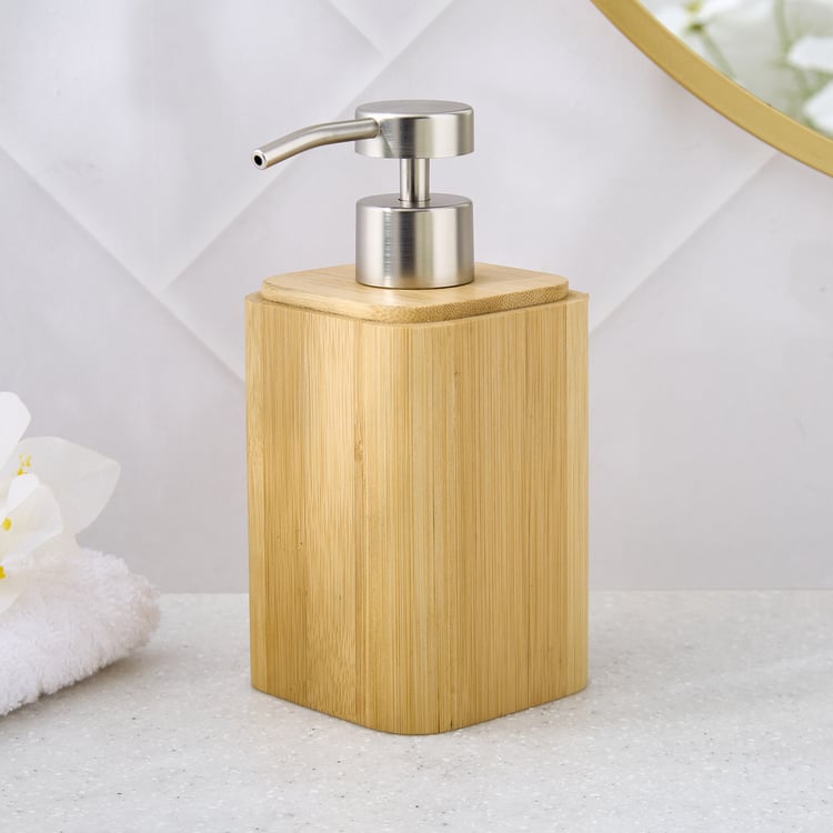 Spark Sparta Bamboo Soap Dispenser - 240ml