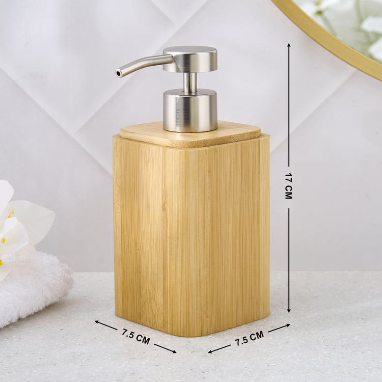 Spark Sparta Bamboo Soap Dispenser - 240ml