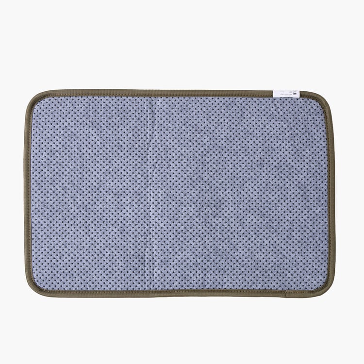 Bask Kyoto Fleece Anti-Slip Bath Mat - 60x40cm