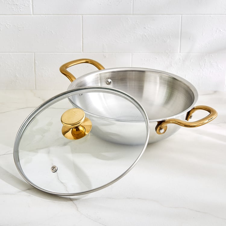 Gravis Stellar 3Pcs Triply Stainless Steel Cookware Set