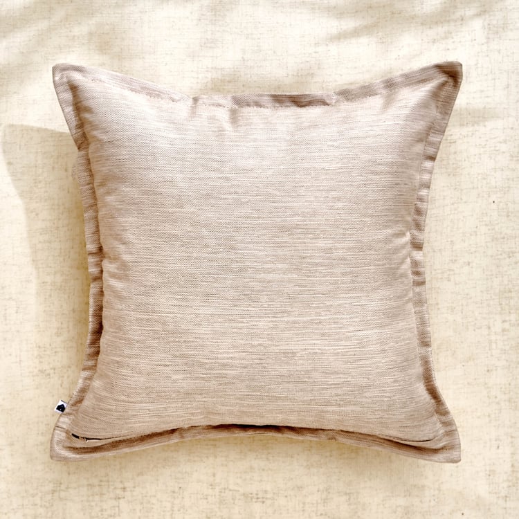 Aldeco Set of 2 Woven Cushion Covers - 40x40cm