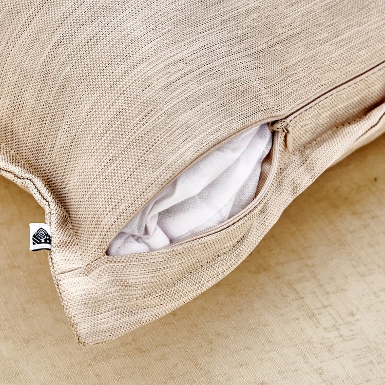 Aldeco Set of 2 Woven Cushion Covers - 40x40cm