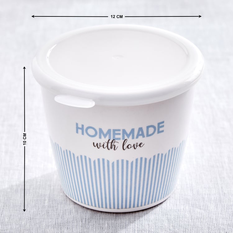 Bakers Pride Veha Set of 2 Melamine Printed Canisters - 700ml