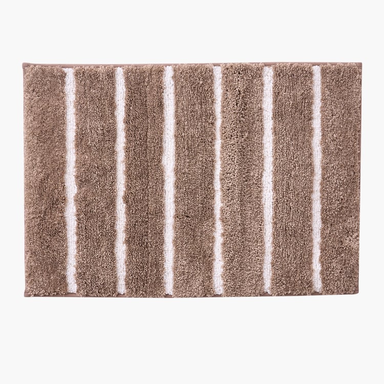 Fiesta Prime Set of 2 Striped Anti-Slip Bath Mats