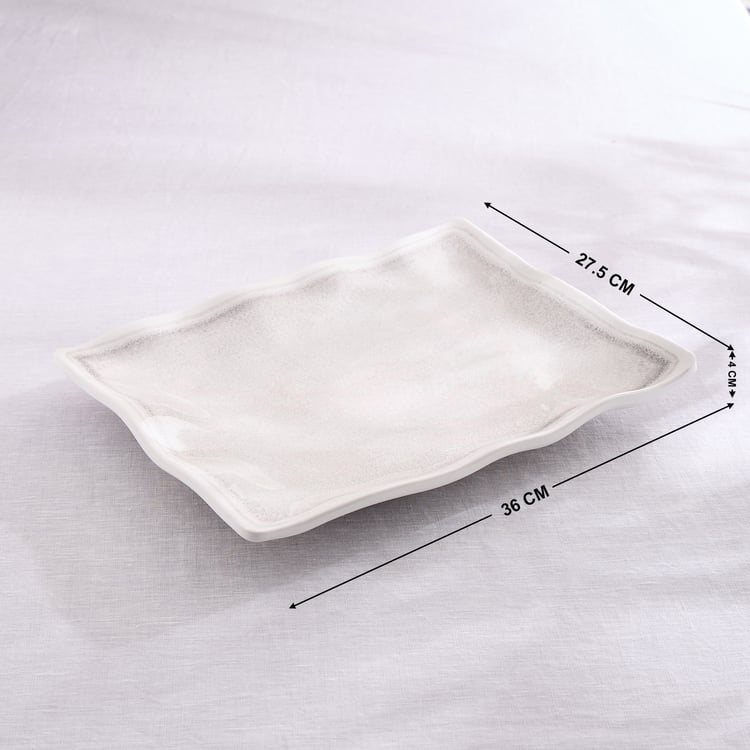 Silvano American Melamine Serving Platter - 36x27.5x4cm