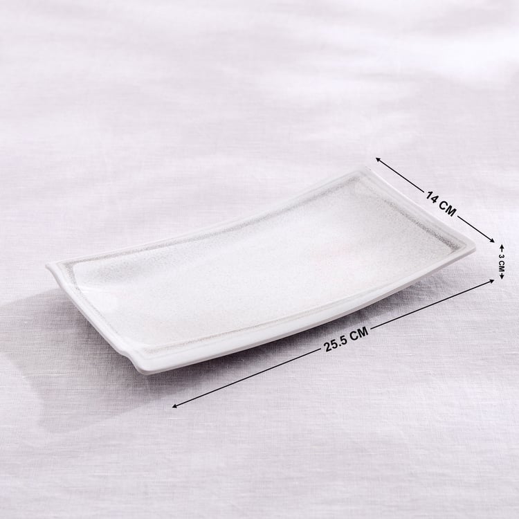 Silvano Ohio Melamine Serving Platter - 25.5x14x3cm