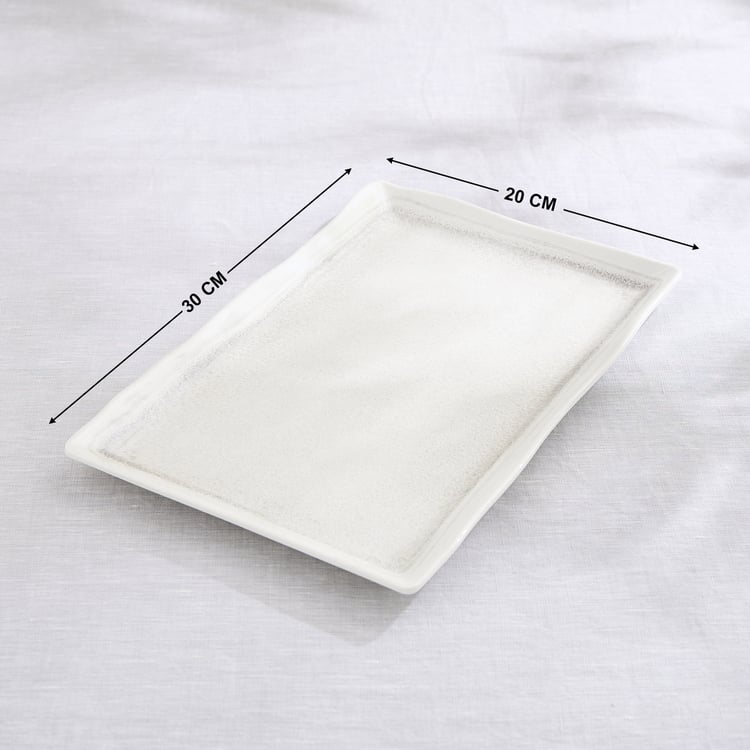Silvano Melamine Rectangular Platter - 30x20cm
