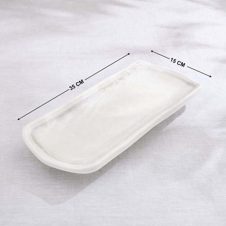 Silvano Melamine Tandoori Platter - 35x15cm