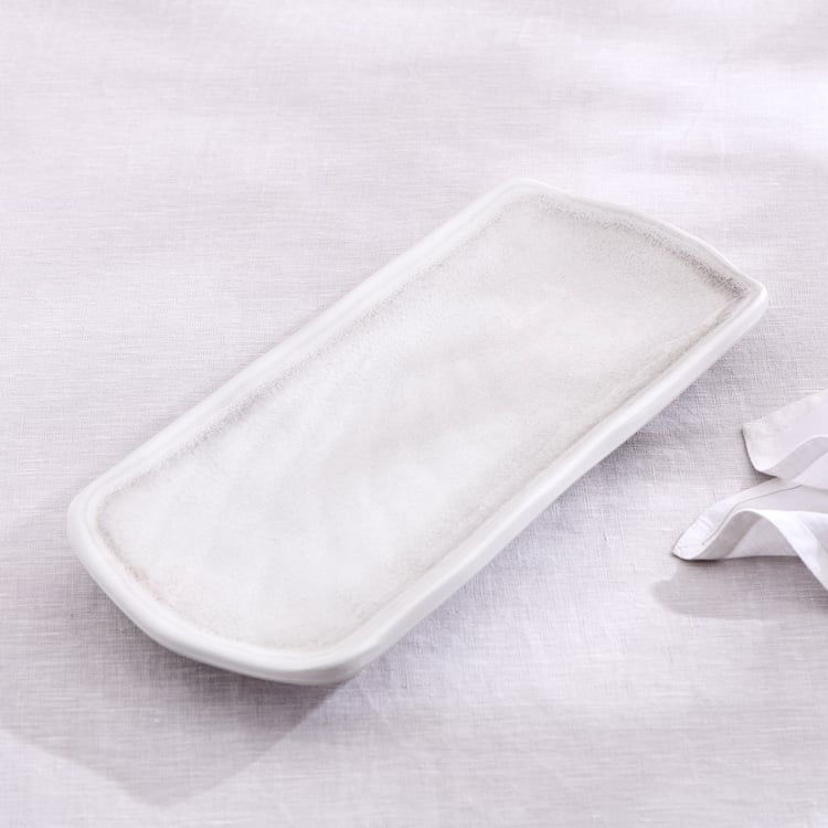 Silvano Melamine Tandoori Serving Platter - 35x15x4.5cm