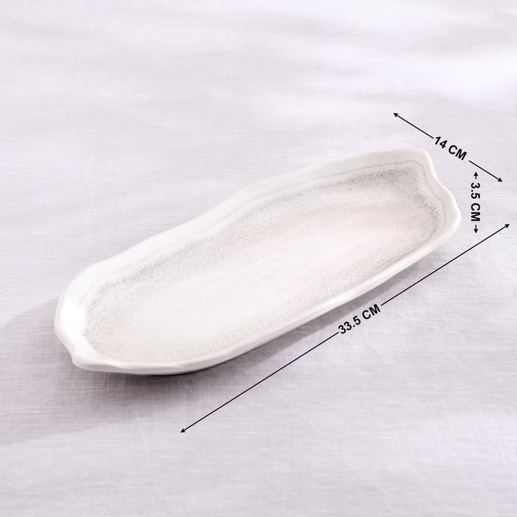 Silvano Venice Melamine Serving Platter - 33.5x14x3.5cm