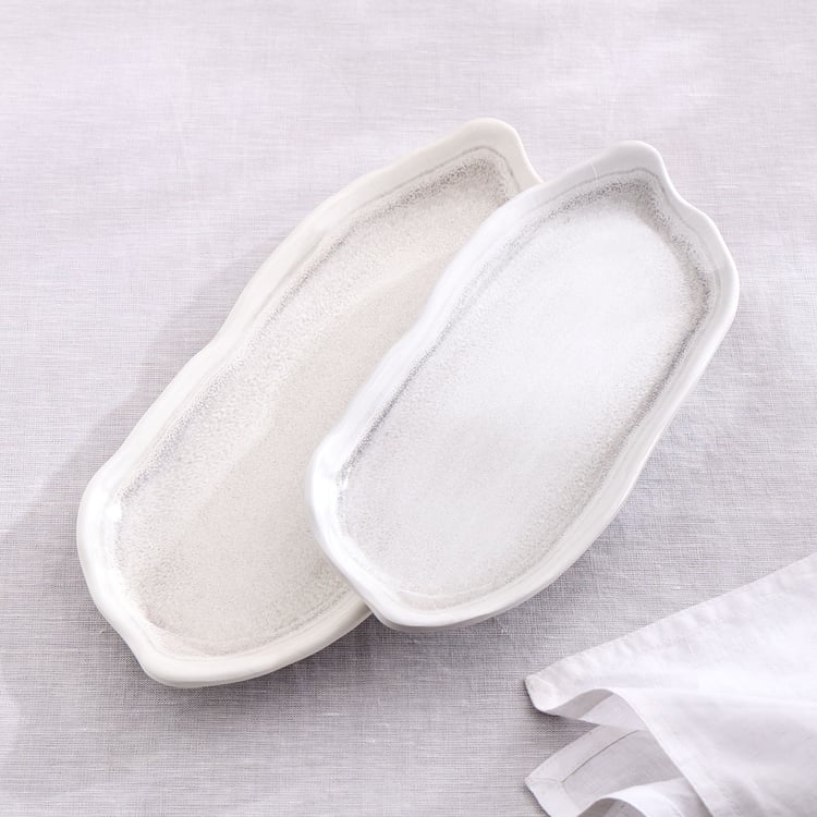 Silvano Venice Melamine Serving Platter - 28.5x12x3.5cm