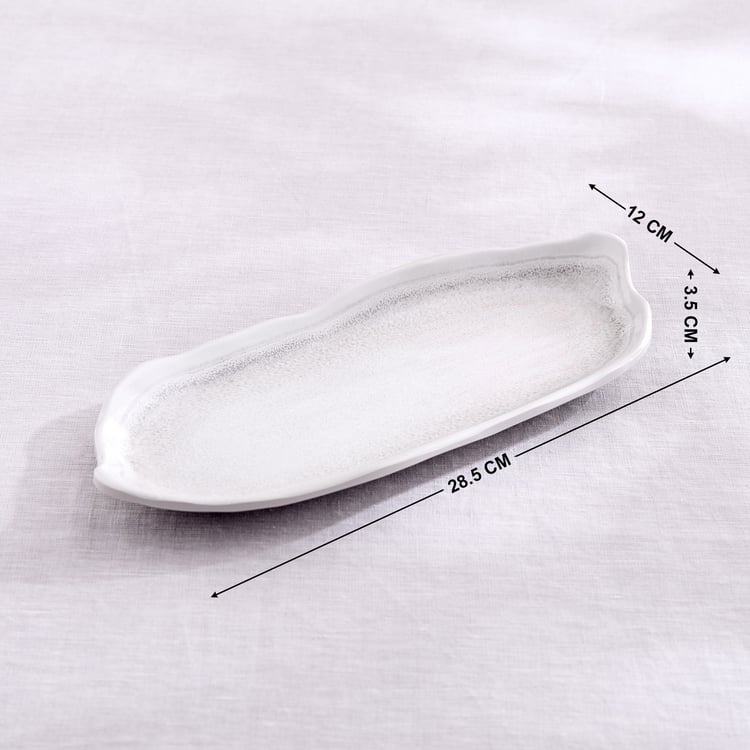 Silvano Venice Melamine Serving Platter - 28.5x12x3.5cm