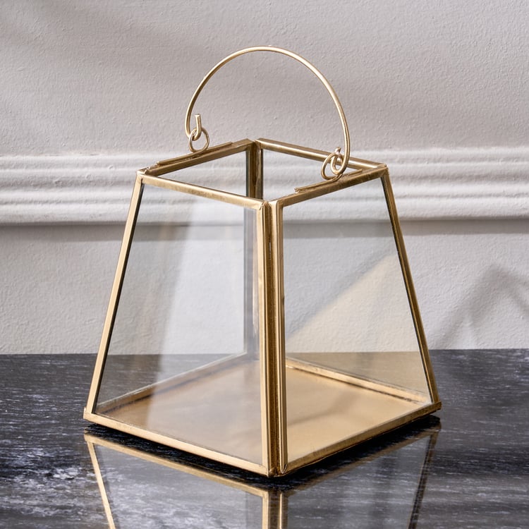 Brim Royale Altin Glass Lantern
