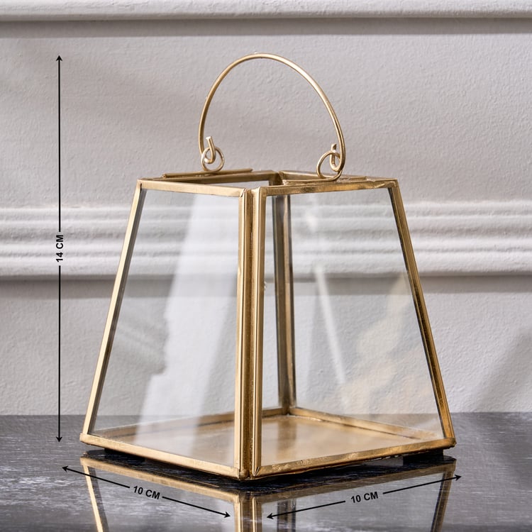Brim Royale Altin Glass Lantern
