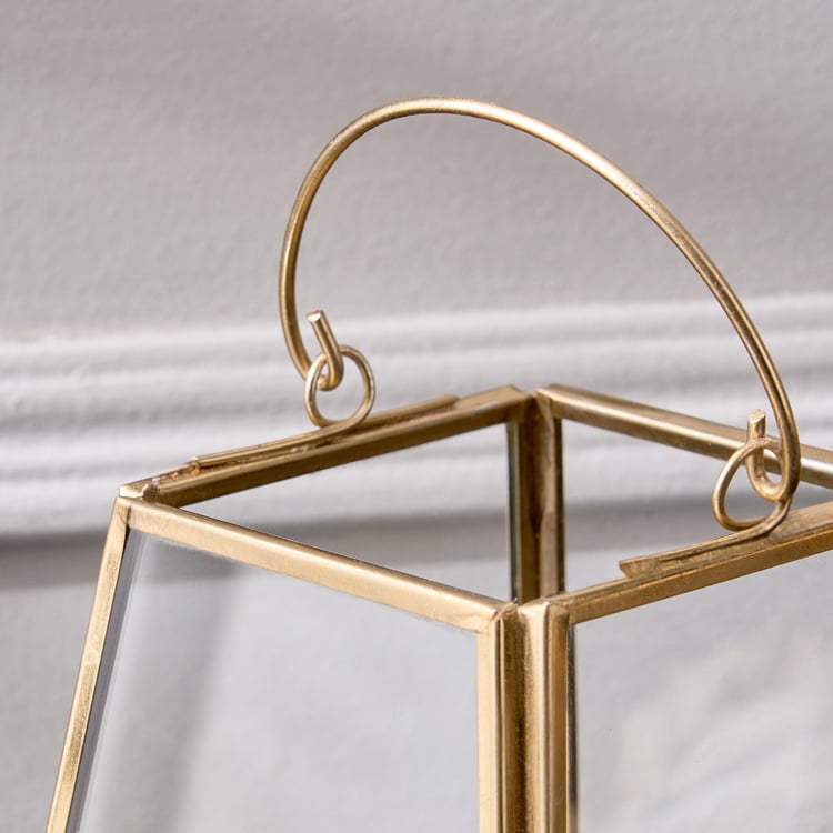 Brim Royale Altin Glass Lantern