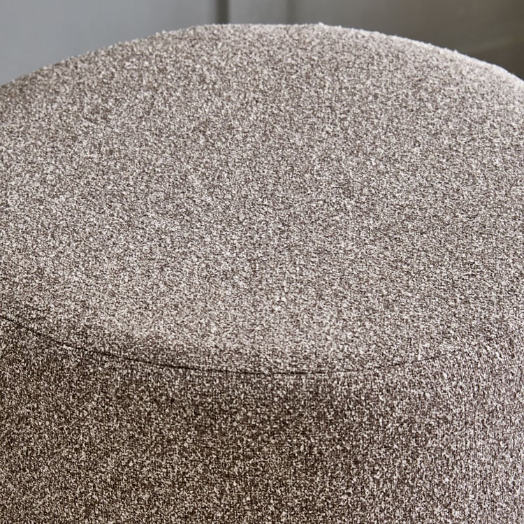Elaine NXT Fabric Swivel Pouffe - Grey