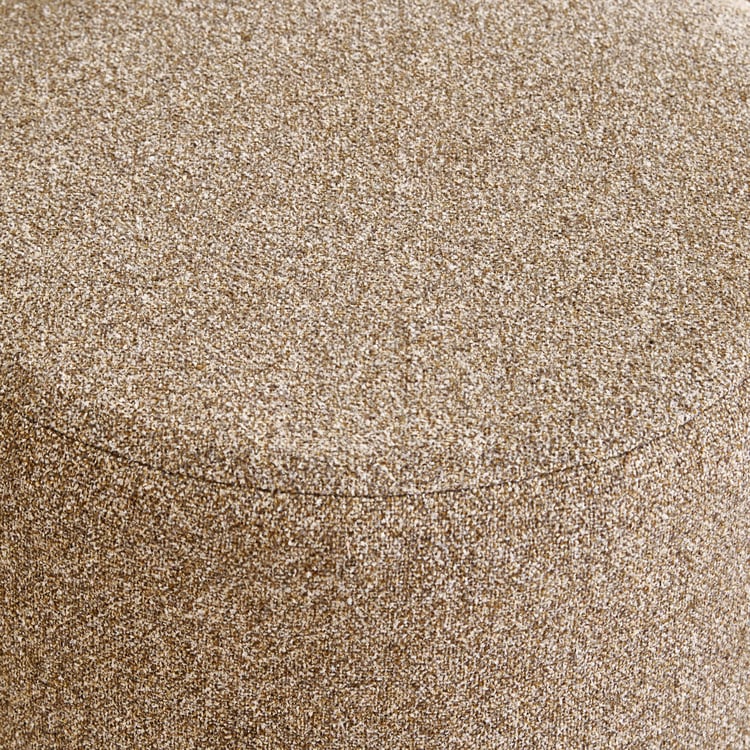 Elaine NXT Fabric Swivel Pouffe - Brown
