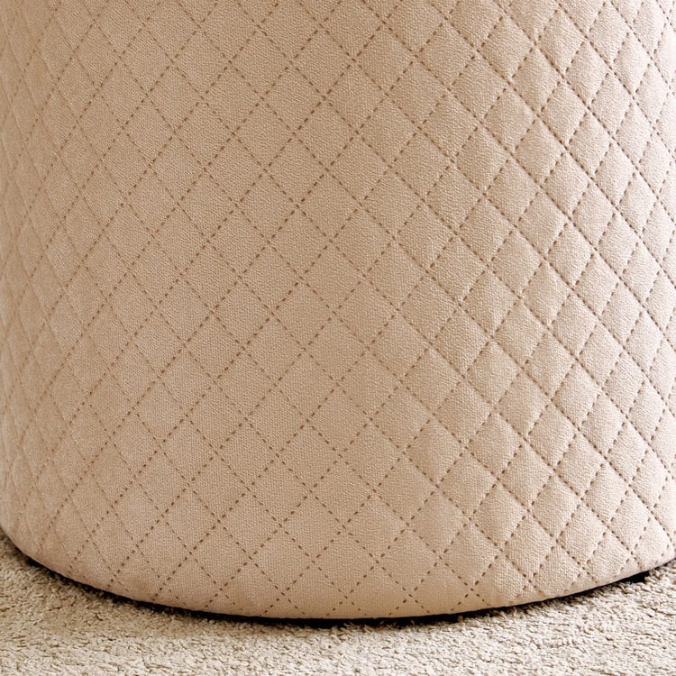 Murphy Plus Fabric Ottoman - Beige
