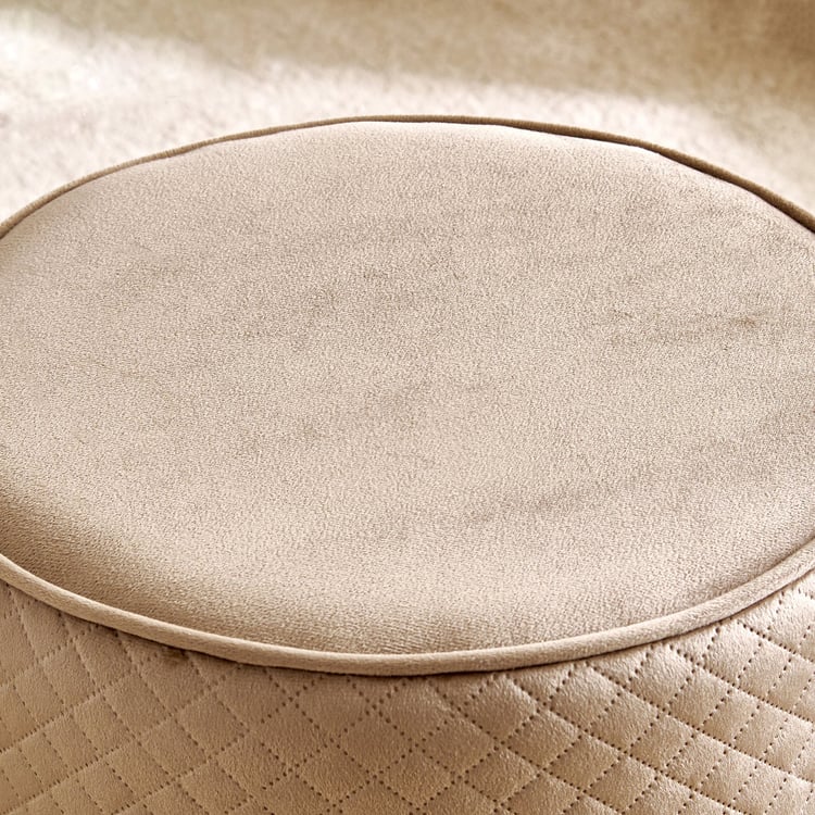 Murphy Plus Fabric Ottoman - Brown