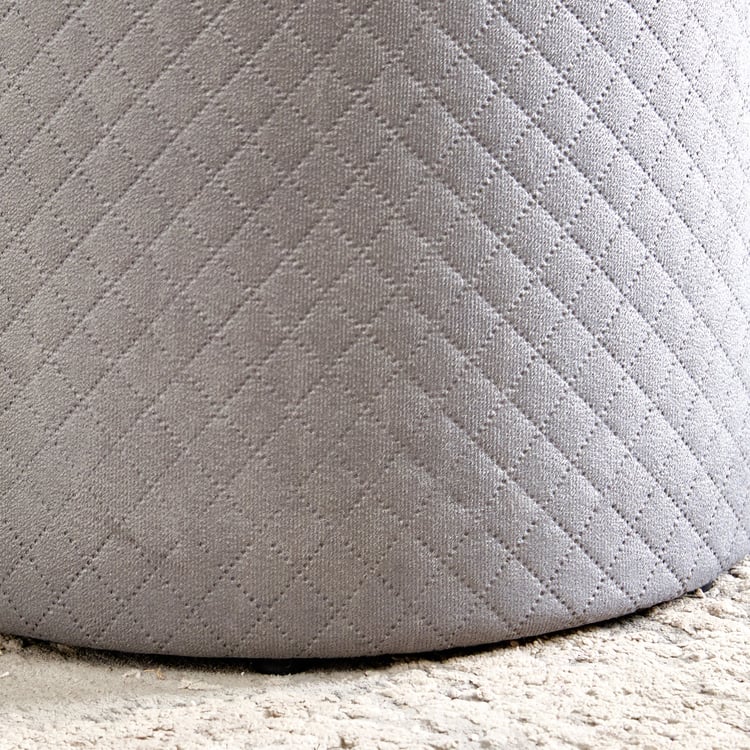 Murphy Plus Fabric Ottoman - Grey
