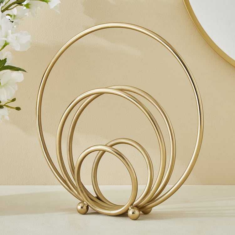 Moksha Metal Loop Table Accent